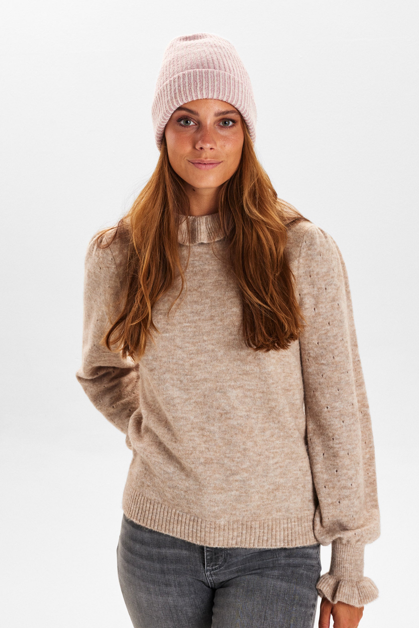 NUCAMILLE SET (Hut/handschuhe/schal) - Lilas