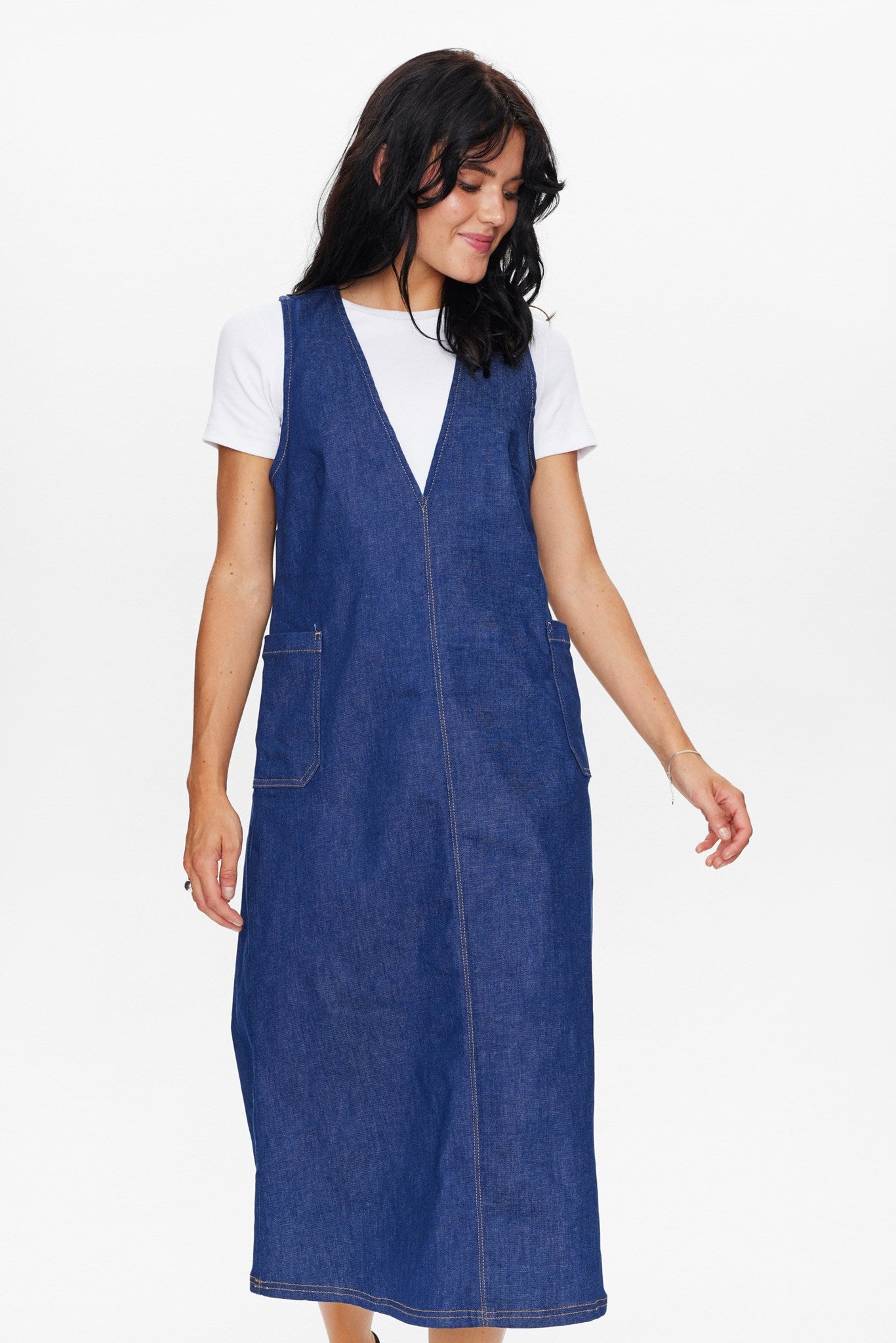 white christmas dresses Chic Cutie Denim Tube Dress