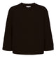 NURIETTE SELMA PULLOVER - Black Coffee