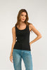 NURILEY TANK TOP - Caviar