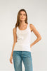 NURILEY TANK TOP - Bright White
