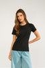 NURILEY SS TEE - Caviar