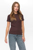 NURILEY SS TEE - Black Coffee