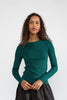 NURILEY LS TEE - Rain Forest