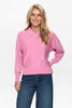NUDAJANA L/S POLO - Fuchsia Pink