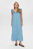 NUELIDA DRESS - Light Blue Denim