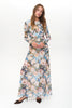 NUCIRRI MESH DRESS - Chateau Gray
