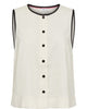 NUALANI VEST - Whitecap Gray