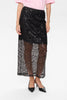 NUKASIA SKIRT  - Caviar