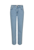 NUOSLO HR STRAIGHT JEANS - S3010 - Light Blue Denim