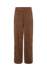 NUCELISE WIDE PANTS - Deep Taupe