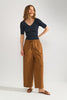 NUJUMA COTTON CROPPED PANTS - Dachshund