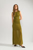 NUCIRRI SL MESH DRESS - Fir Green