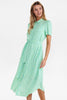 NULYDIA SHIRT DRESS - Patina Green